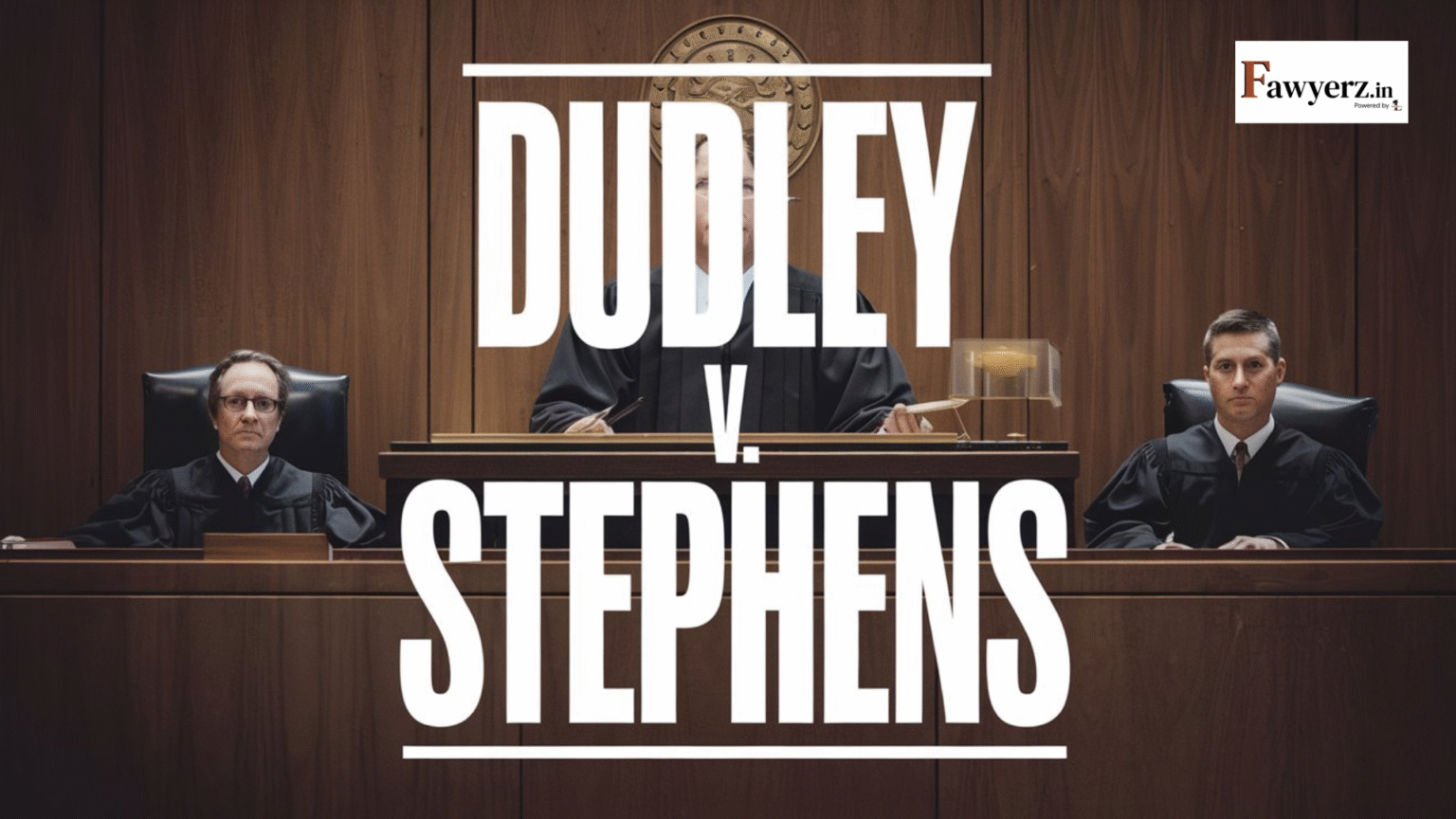 Dudley v. Stephens 1884 (Case Summary) 1 Dudley v. Stephens