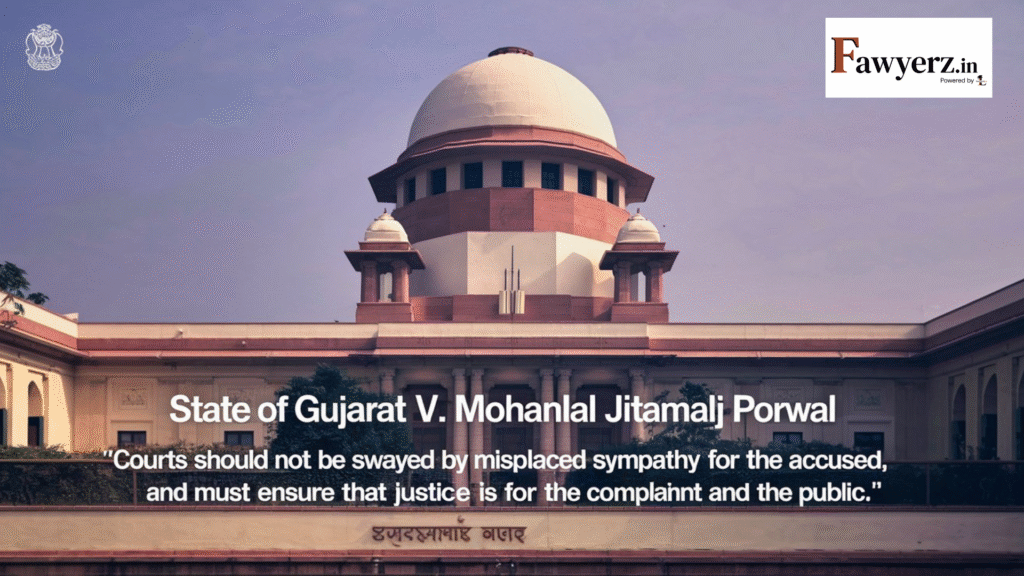 State of Gujarat v. Mohanlal Jitamalji Porwal