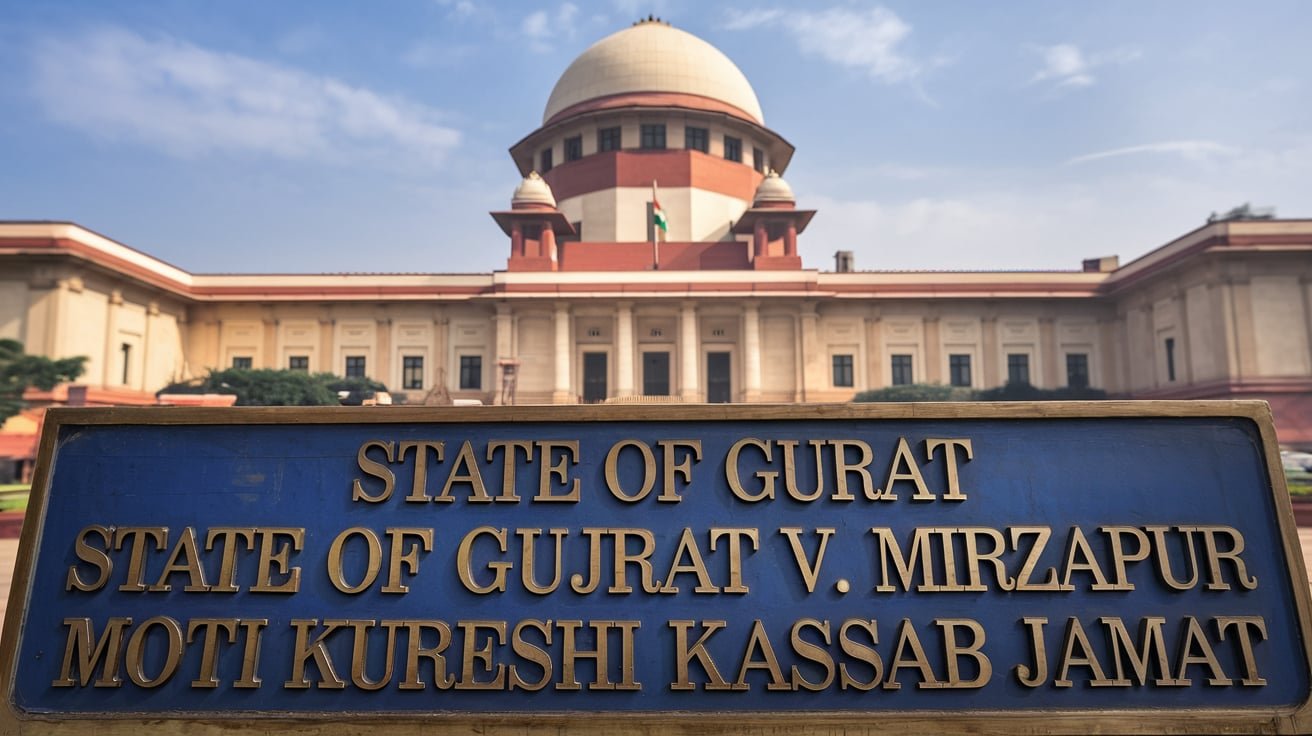 State of Gujarat V. Mirzapur Moti Kureshi Kassab Jamat (2005) (Case Summary) 1 State of Gujarat V. Mirzapur Moti Kureshi Kassab Jamat 2005 SCC 53