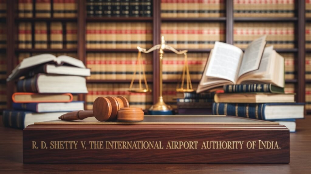 Ramana Dayaram Shetty V. The International Airport Authority Of India And Ord. 1979 AIR 1628