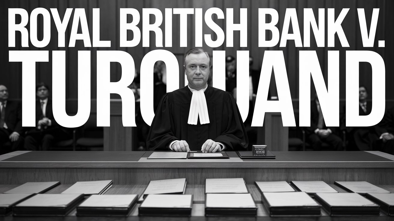 Royal British Bank v. Turquand