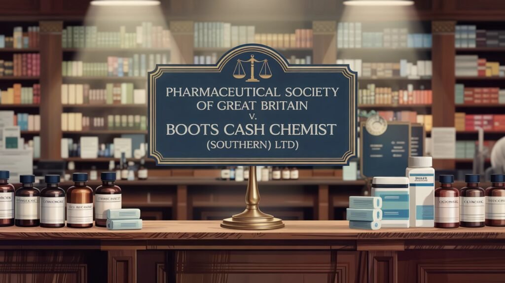 Pharmaceutical Society of Great Britain v. Boots Cash Chemists Ltd. 1953
