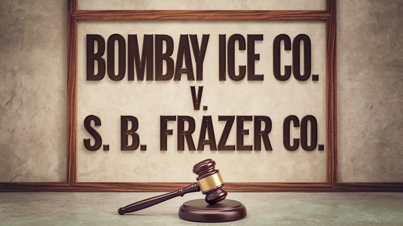 Bombay Ice Co. v. S. B. Frazer Co 1904 (Case Summary) 1 Bombay Ice Co. v. S. B. Frazer Co 1904