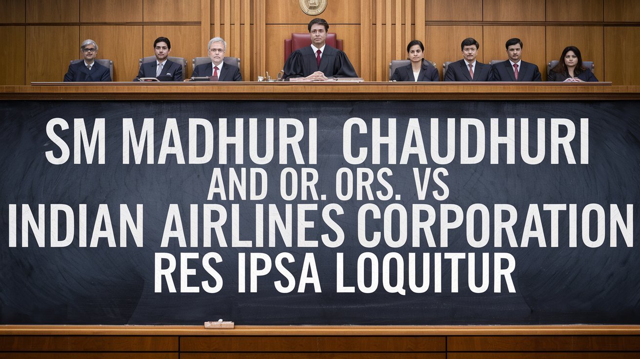 Sm. Madhuri Chaudhuri And Ors. vs Indian Airlines Corporation