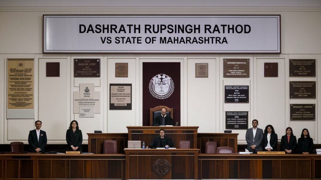 Dashrath Rupsingh Rathod vs State Of Maharashtra & Anr on 1 August, 2014