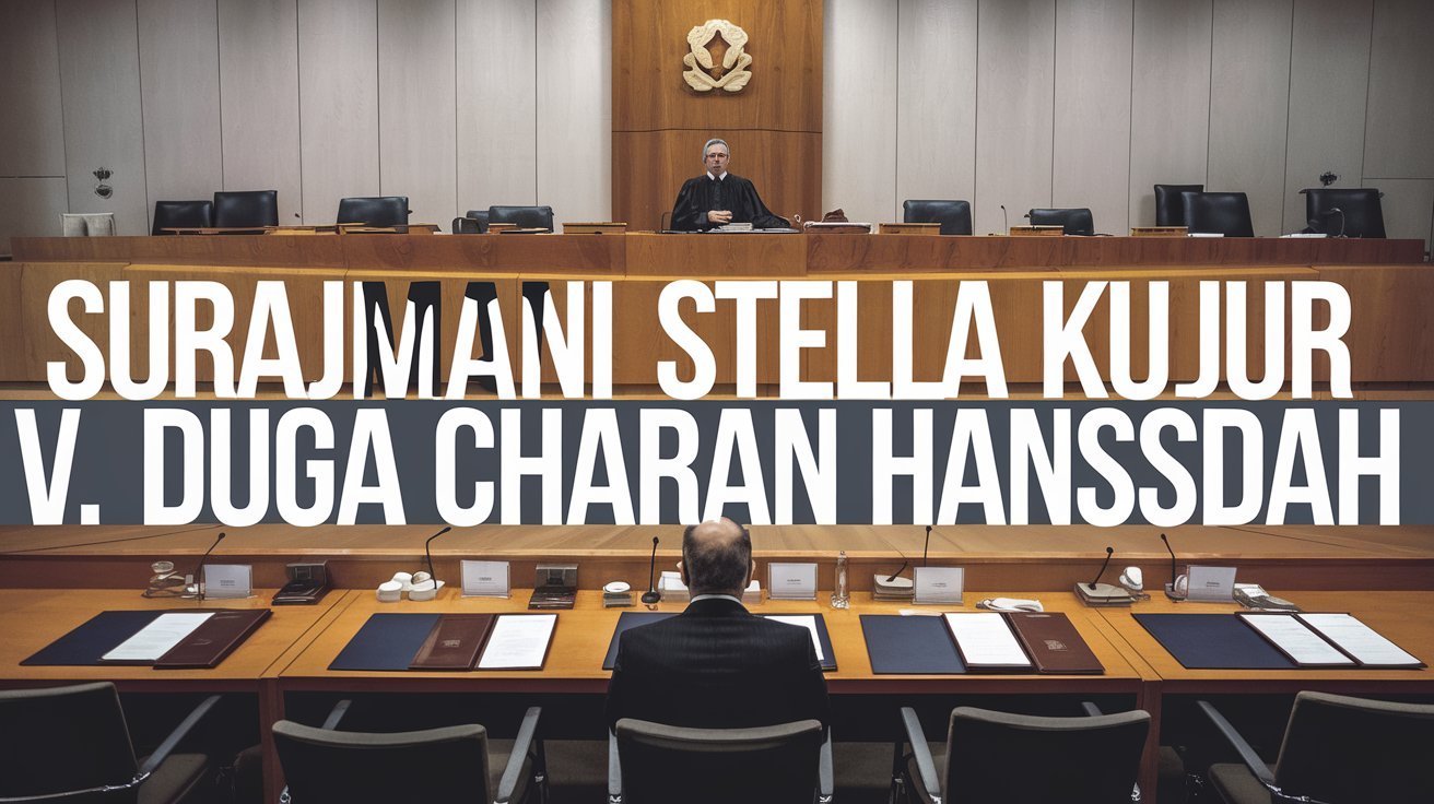 Surajmani Stella Kujur v. Duga Charan Hansdah 2001 (Case Summary) 1 Surajmani Stella Kujur v. Duga Charan Hansdah AIR 2001 SC 938