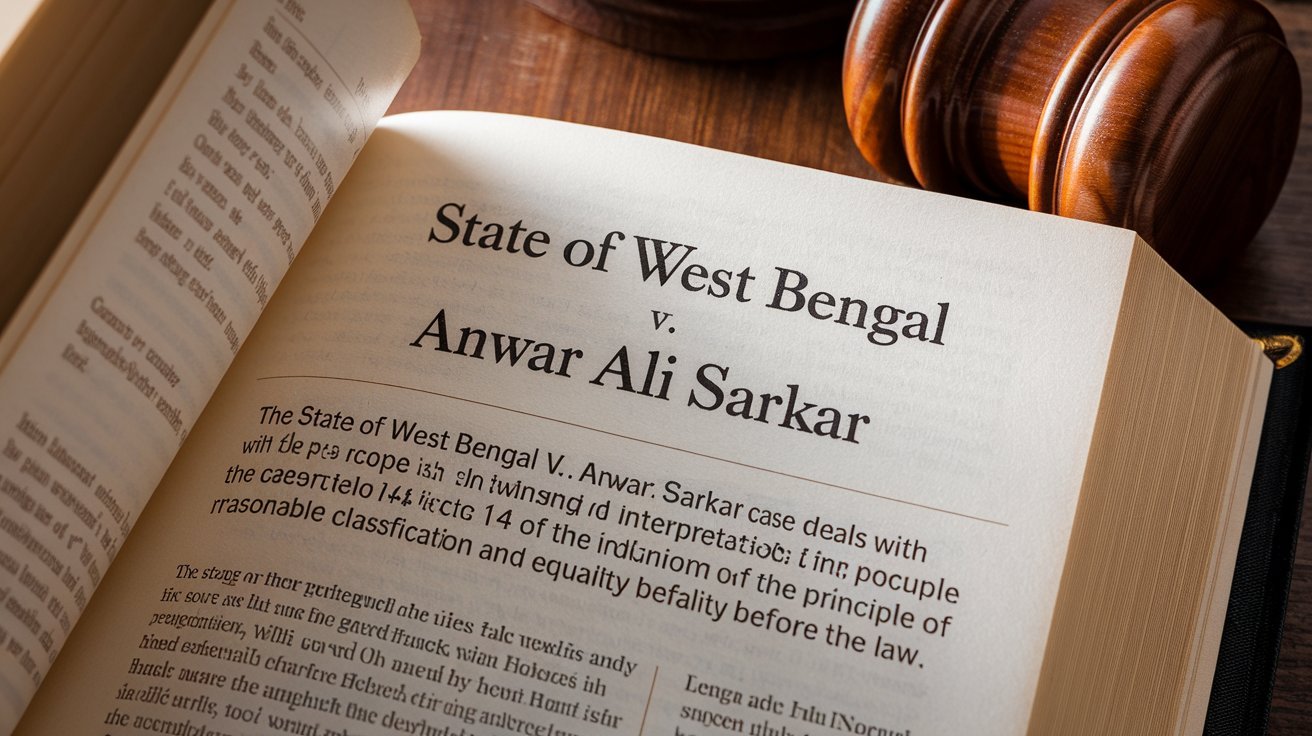 State Of West Bengal V. Anwar Ali Sarkar, AIR 1952 SC 75