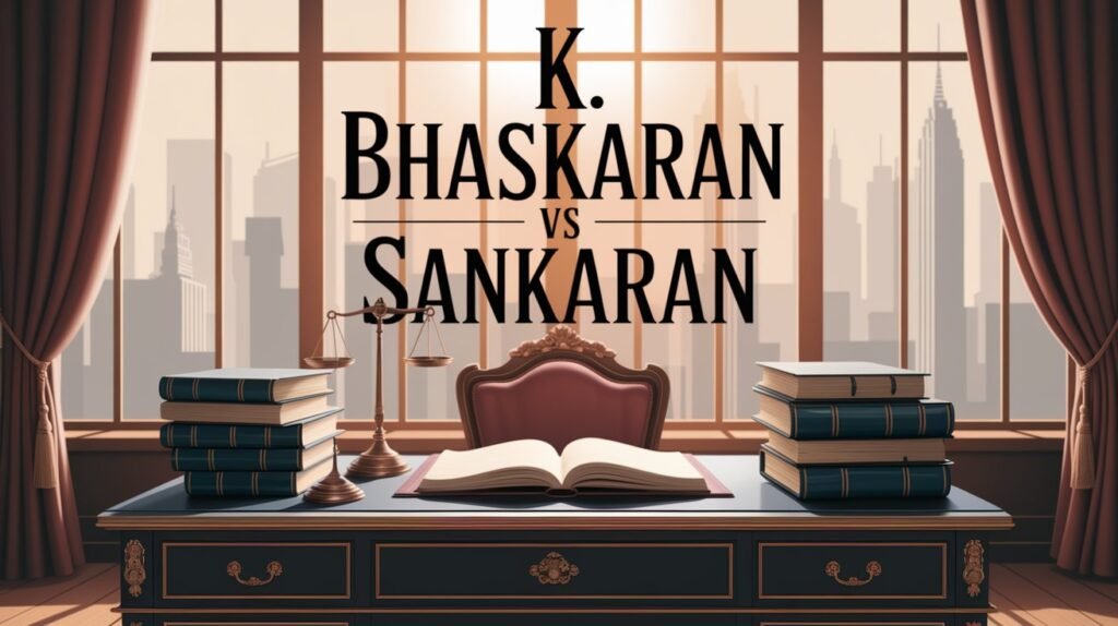K. Bhaskaran vs Sankaran 1999